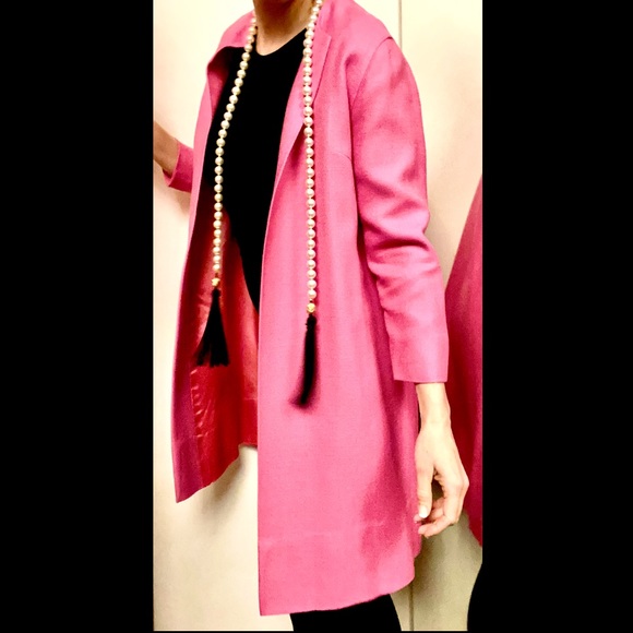 VINTAGE 1950’s - Pink Mod Coat - Picture 5 of 10